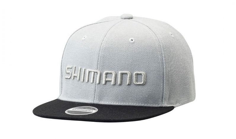 SHIMANO FLAT REGULAR BLACK AND GREY HAT