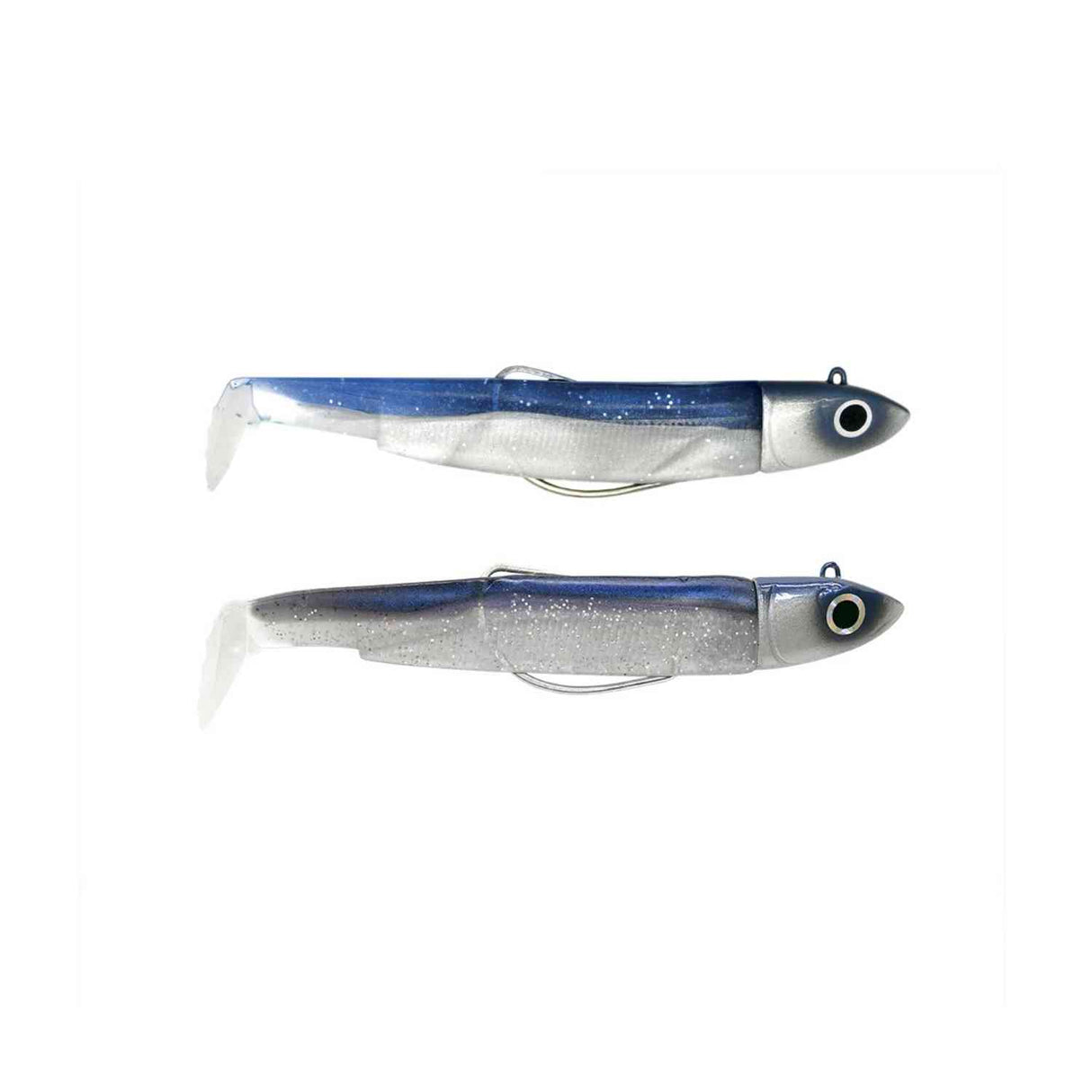 DOUBLE COMBO BLACK MINNOW 120 25GR BLUE/ELECTRIC B