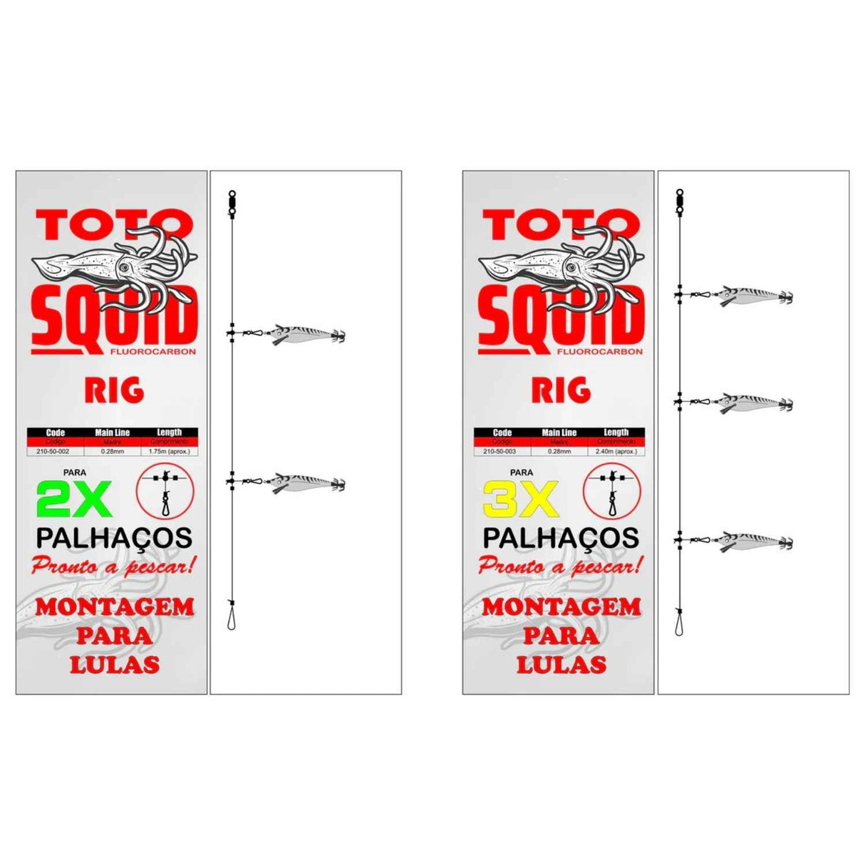 MONTAGEM LULAS TOTO SQUID RIG