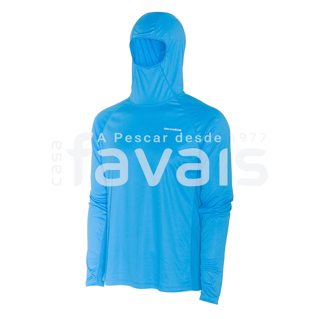 SUDADERA CON CAPUCHA SOLSTRALE COASTAL BLUE