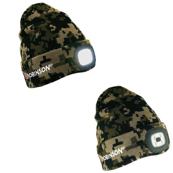 GORRA DE INVIERNO ROBINSON CON LED