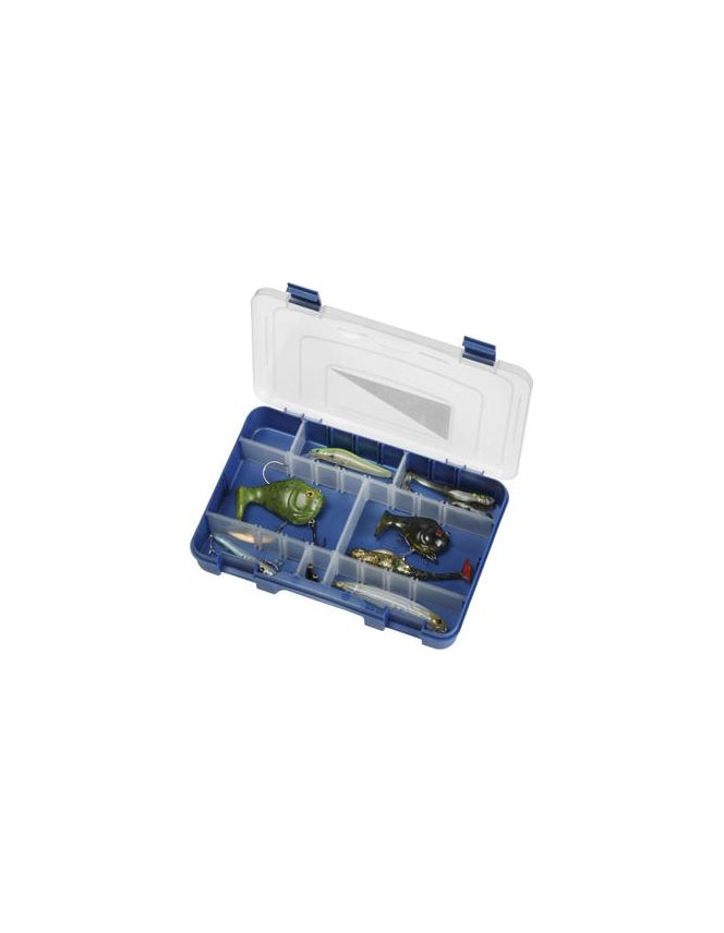 CAIXA CONFIGURÁVEL TRANSPARENTE/AZUL 195