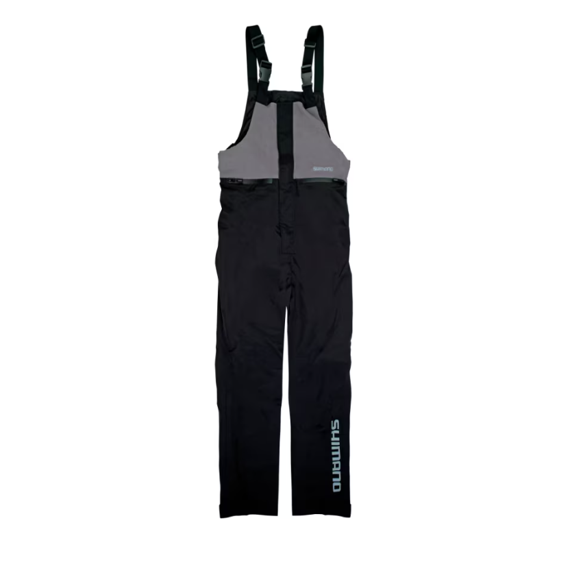 SHIMANO BIB AND BRACE PADDED PANTS BLACK