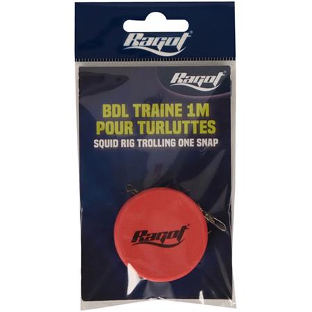 MONTAGEM SQUID JIG TROLLING ONE SNAP