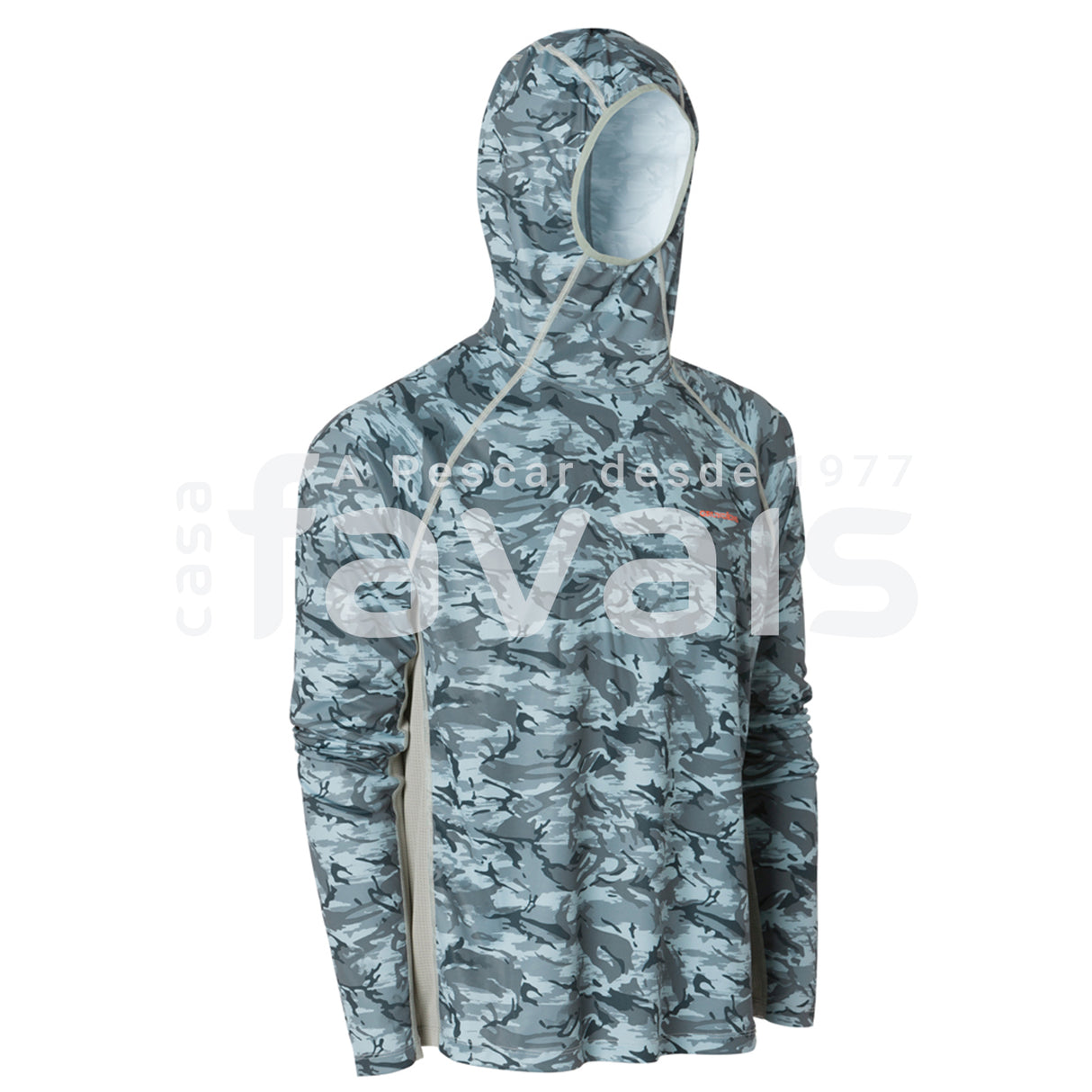 HOODIE SOLSTRALE DARK SLATE CAMO