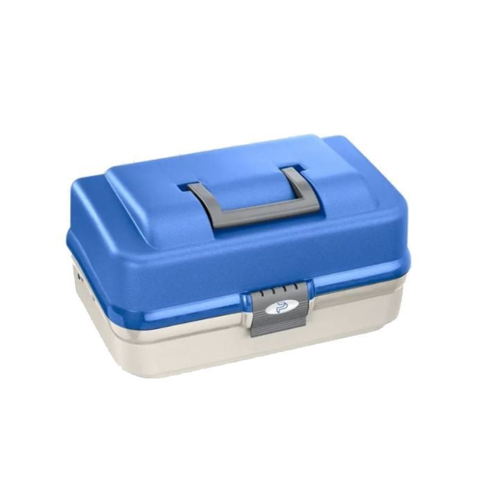 CAIXA DE ACESSORIOS PARA PESCA BRANCA/AZUL 145