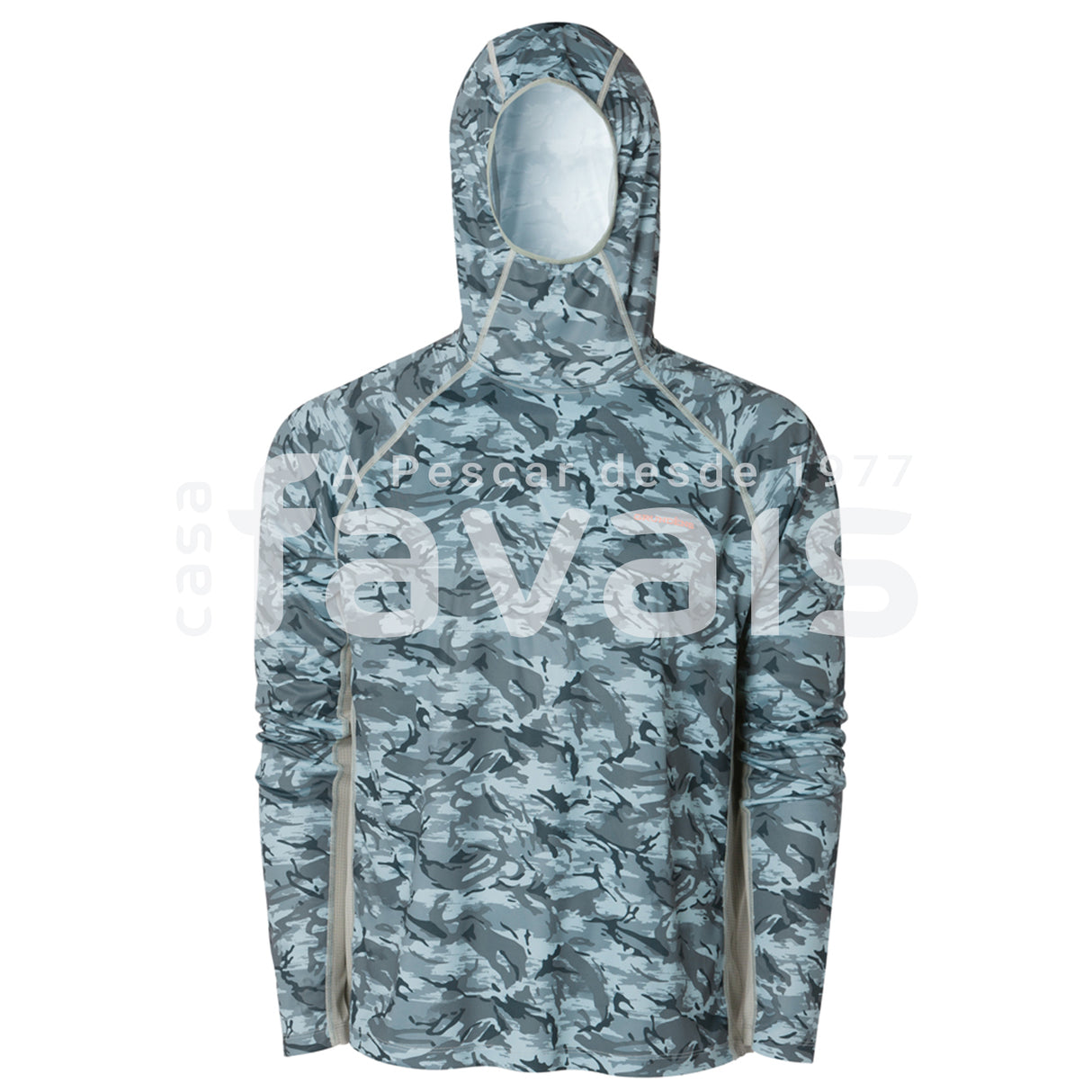 SOLSTRALE DARK SLATE CAMO HOODIE