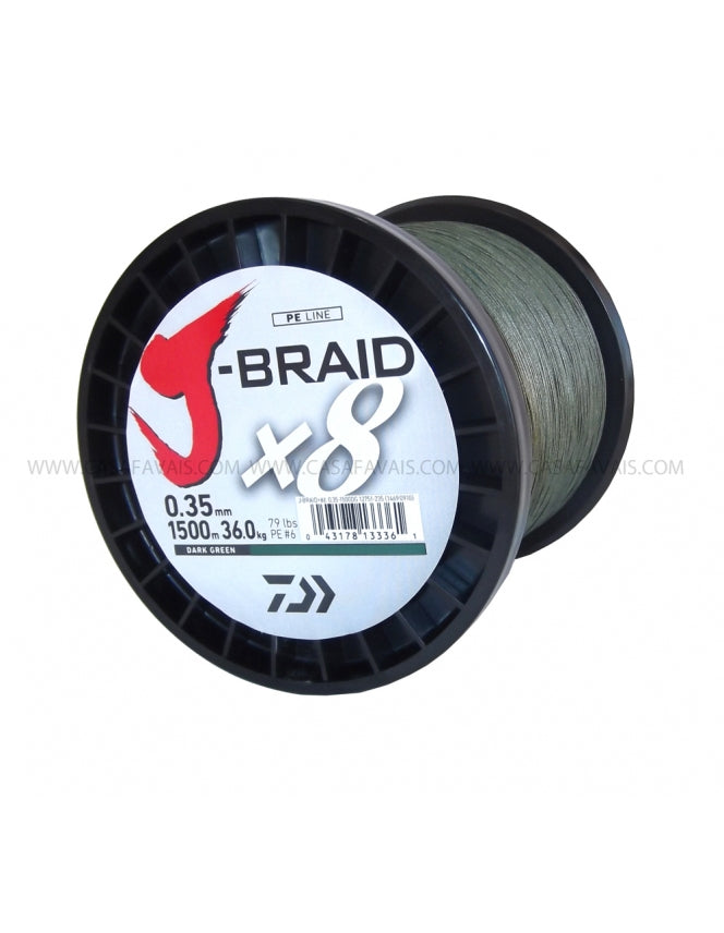 DAIWA JBRAID 8B 1500MT WIRE