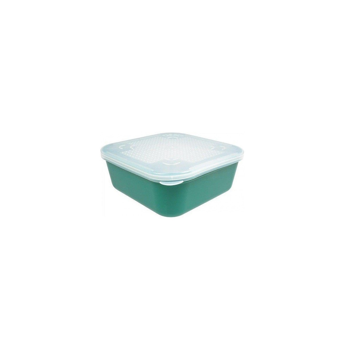 CAJA CUADRADA CON RED PARA CEBO