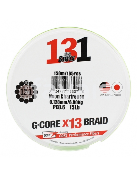 Sufix 131 G-Core Braid 150m