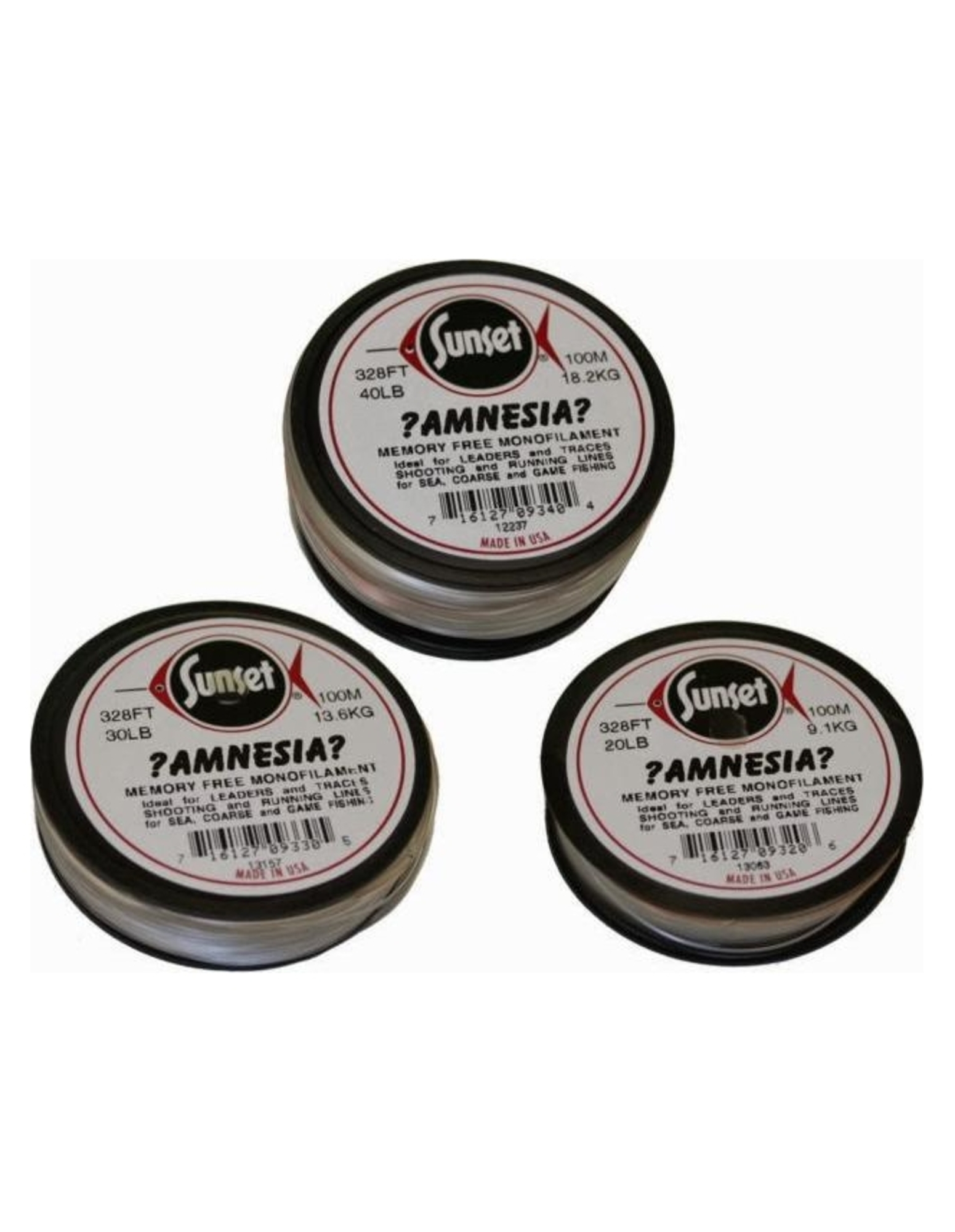 Sunset Amnesia Memory Free Monofilament Trace | 15lb / 6.8kg 100m